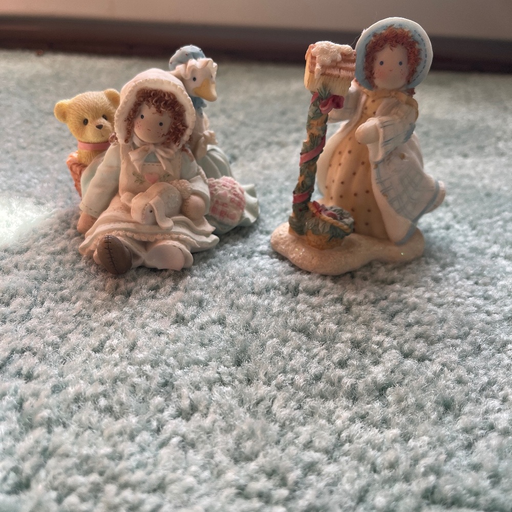 Vintage Enesco ~ Down Petticoat Lane Figurines